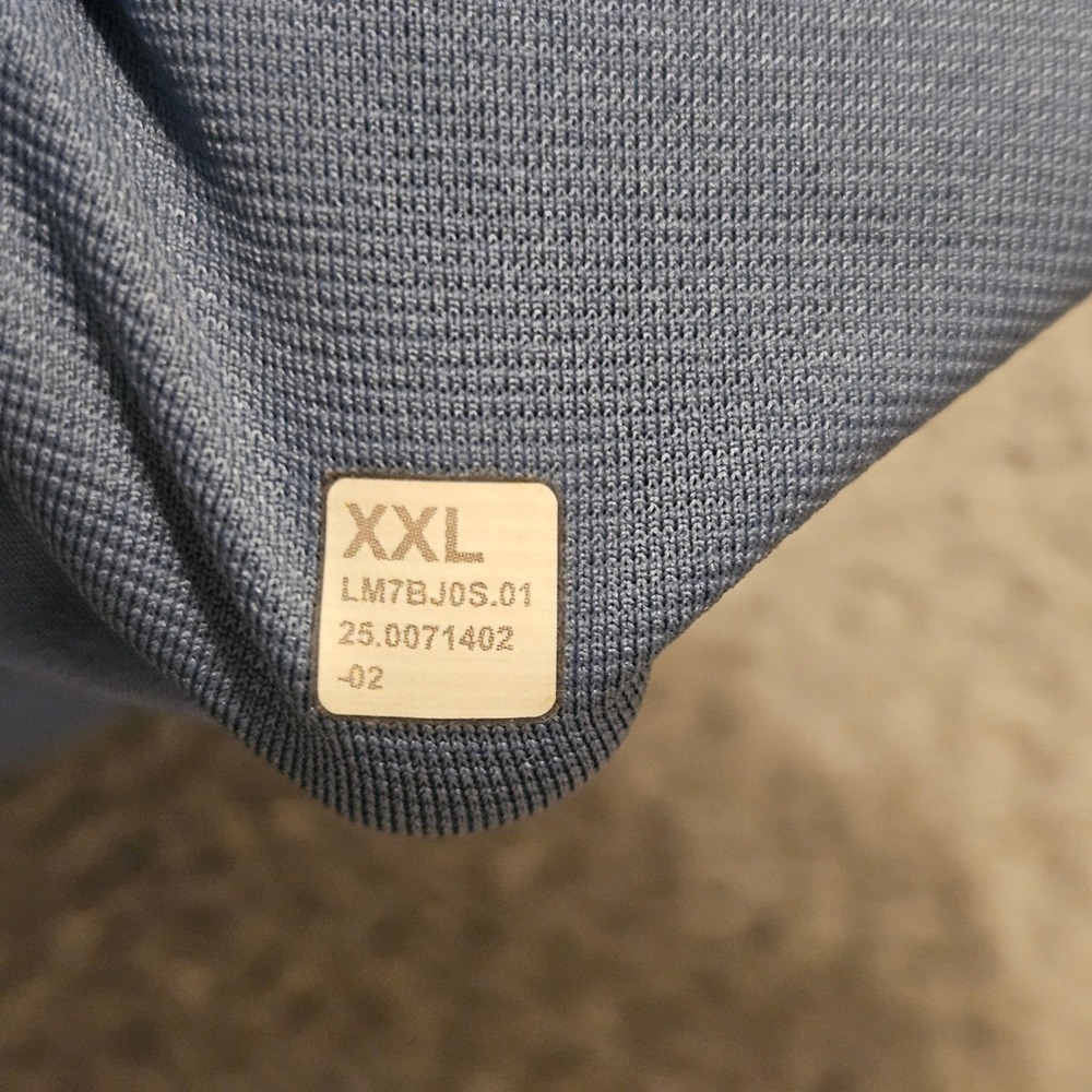 Lululemon Zeroed In Linerless Shorts 7" Blue Men's Size 2XL XXL M7BJ0S - Picture 5 of 7